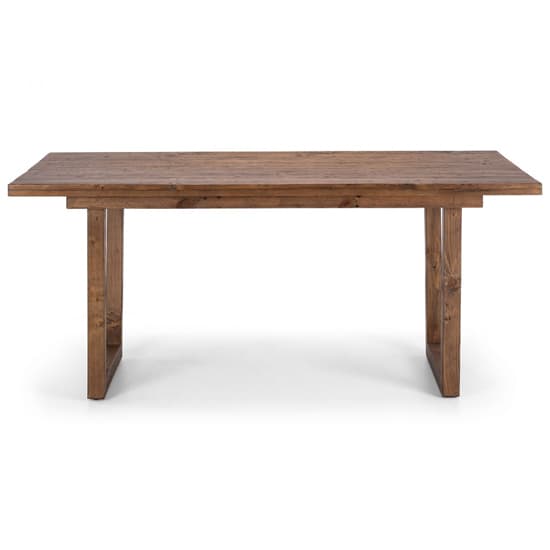 Warsaw Reclaimed Pine Wood Dining Table With 2 Benches_4