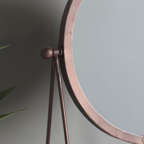 Weber Dressing Mirror In Bronze Frame_4