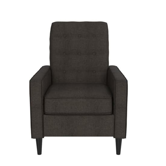 Weiser Linen Fabric Recliner Chair In Grey_6