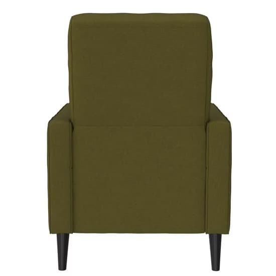 Weiser Linen Fabric Recliner Chair In Olive Green_4