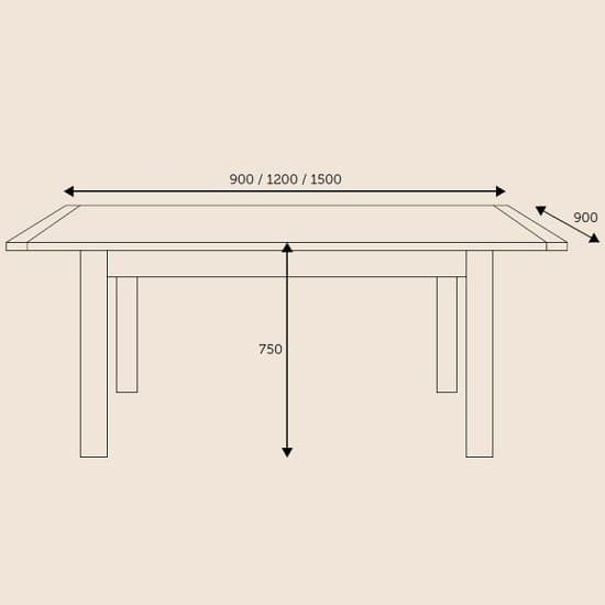 Weinstein Rectangular Wooden 150cm Dining Table In Oak_9