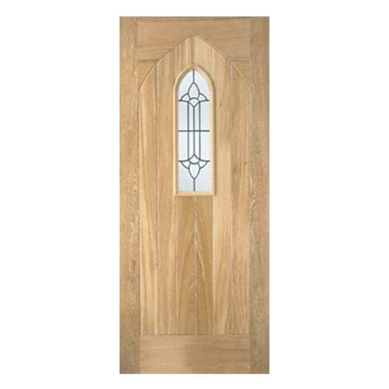 Westminster Glazed 2032mm x 813mm External Door In Oak_2