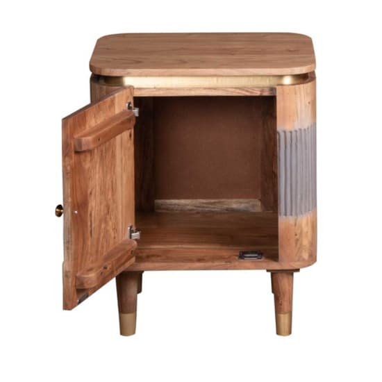 Weston Acacia Wood Bedside Cabinet With 1 Door In Natural_3