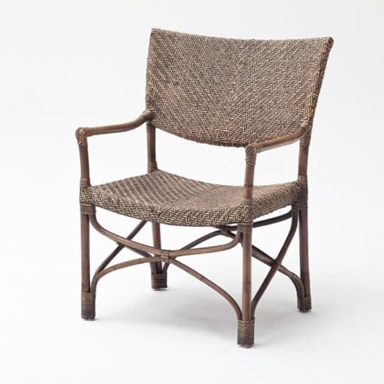 Wickers Squire Rustic Wooden Accent Chairs In Pair_4