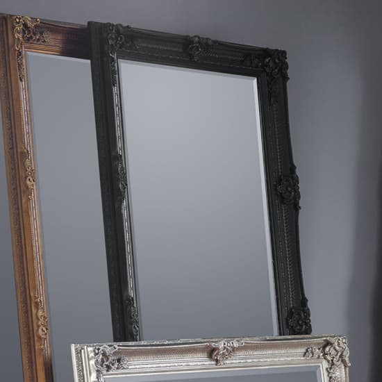 Wickford Large Rectangular Leaner Floor Mirror In Black_2