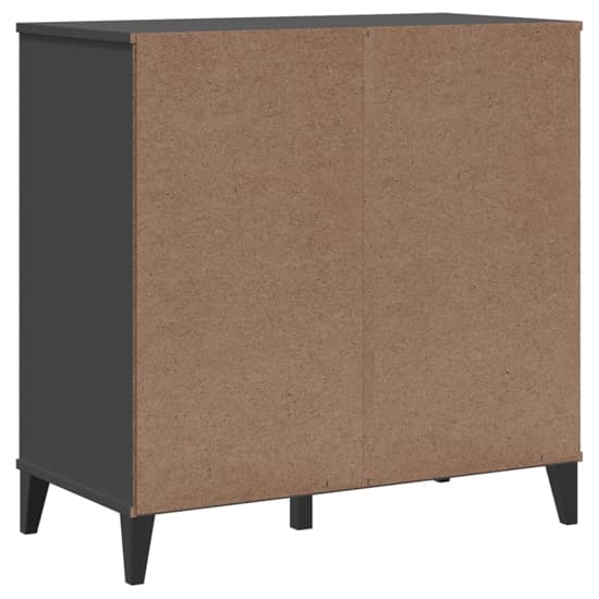 Widnes Wooden Chest Of 3 Drawers In Anthracite Grey Furniture in Fashion