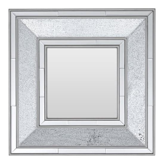 Wilmer Square Wall Bedroom Mirror In Antique Silver Frame_2
