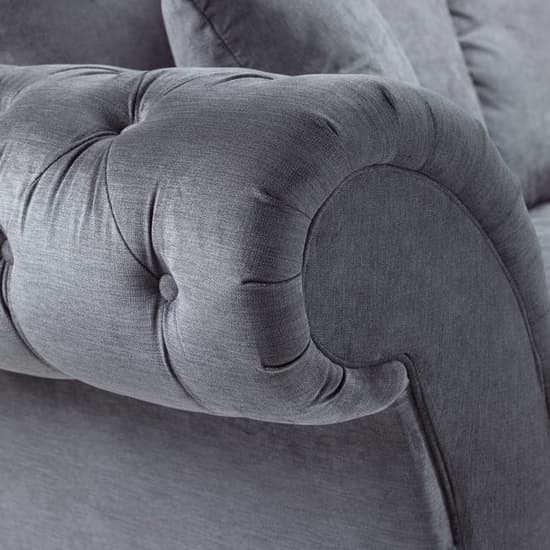 Winston Fabric 2 Seater Sofa In Grey_3