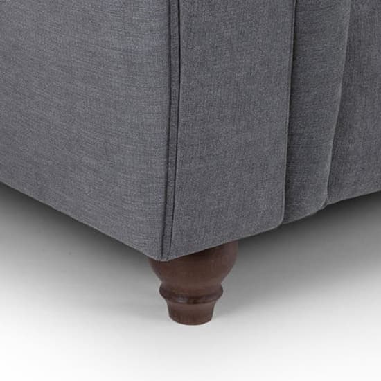 Winston Fabric 2 Seater Sofa In Grey_4