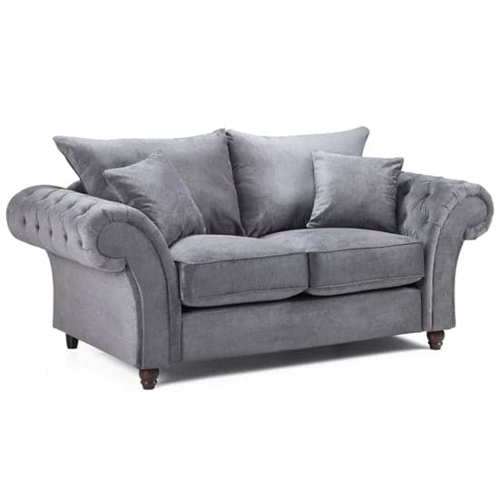 Winston Fabric 3+2 Seater Sofa Set In Grey_2
