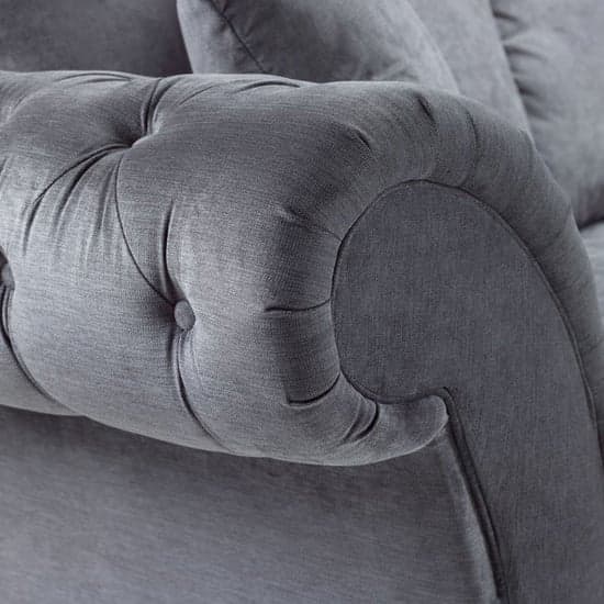 Winston Fabric 3+2 Seater Sofa Set In Grey_4