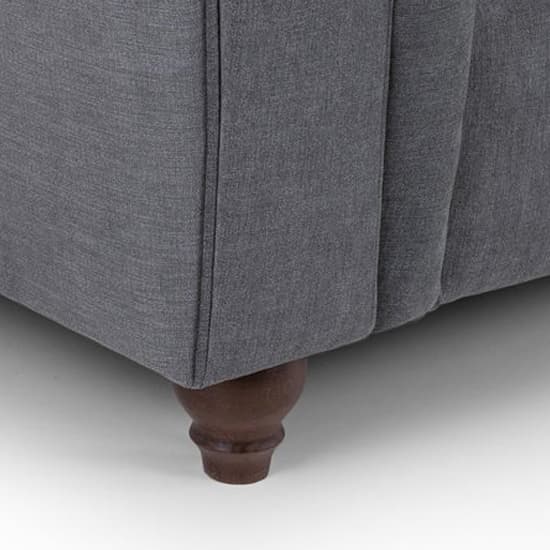 Winston Fabric 3+2 Seater Sofa Set In Grey_5