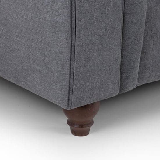 Winston Fabric 3 Seater Sofa In Grey_4