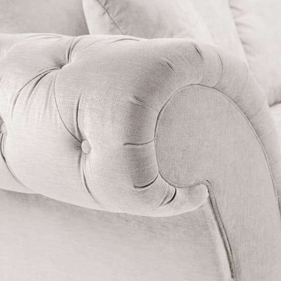 Winston Fabric 3 Seater Sofa In Stone_3