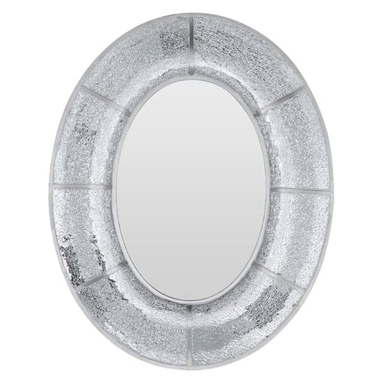 Wrens Oval Wall Bedroom Mirror In Antique Silver Frame_2