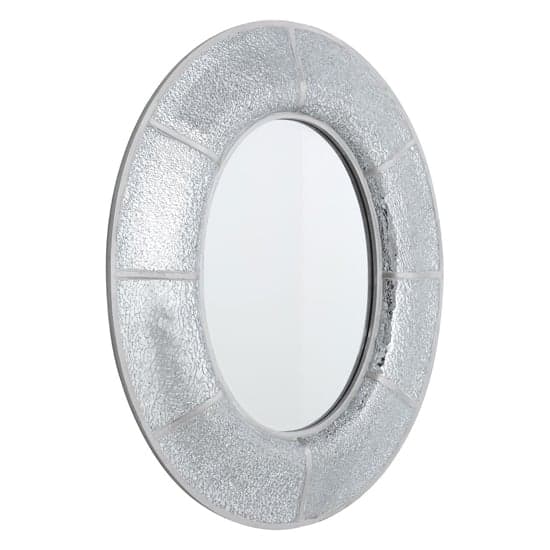 Wrens Oval Wall Bedroom Mirror In Antique Silver Frame_1