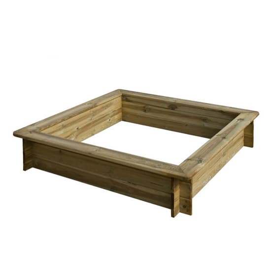 Wymondham Wooden Sandpit With Lid In Natural Timber_4