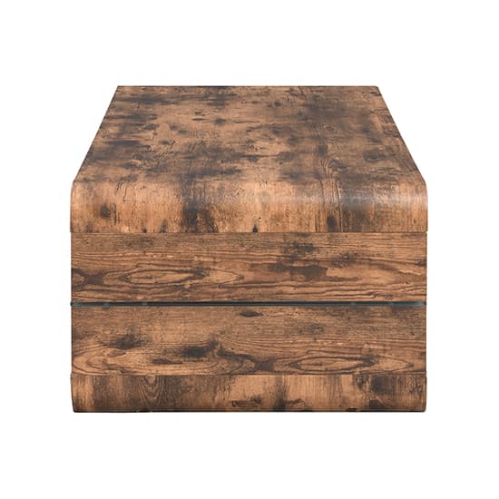 Xono Wooden Coffee Table With Shelf In Rustic Oak_6