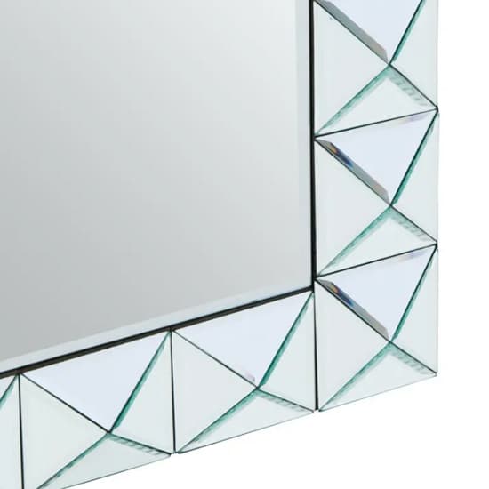 Yaiza Wall Mirror Rectangular With Pyramid Edged Frame_4