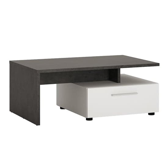 Zinger Wooden Storage Coffee Table In Slate Grey And White_2