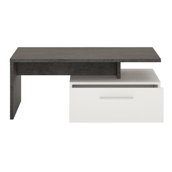 Zinger Wooden Storage Coffee Table In Slate Grey And White_3