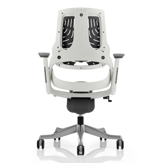 Zure Executive Office Chair In Gel Grey With Arms_3