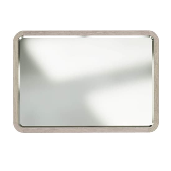 Zurich Wall Mirror In Parisian Cream Wooden Frame Furniture in Fashion