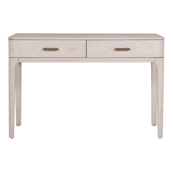 Zurich Wooden Dressing Table With 2 Drawers In Parisian Cream_2