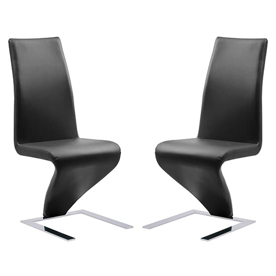 Demi Black×Black faux leather