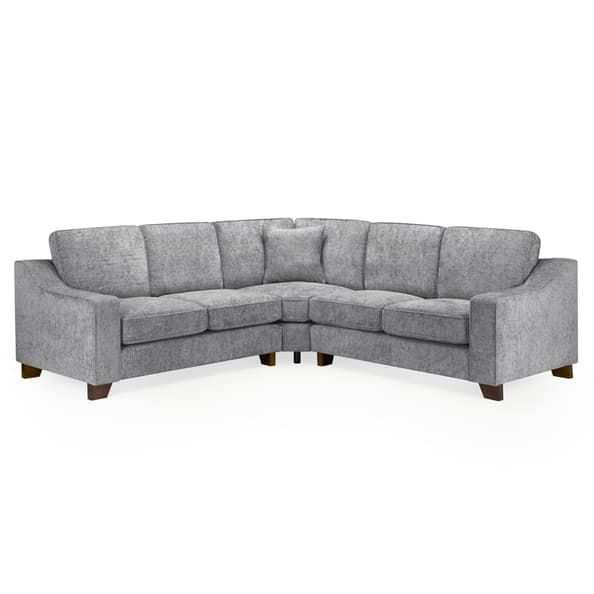 Nepean Fabric Corner Sofa In Slate