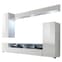Delta Living Room Furniture Set 1 In White High Gloss With LED_4