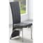 Ravenna Grey Faux Leather Dining Chairs In Pair_2