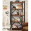 London Urban Chic Wooden Large Bookcase With 5 Shelf_4