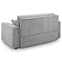 Cadiz Fabric 2 Seater Sofa Bed In Grey | Furniture in Fashion