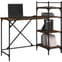 Chiltern Wooden Laptop Desk With 4 Shelves In Smoked Oak_2