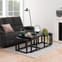 Cocoa Wooden Set Of 3 Coffee Tables In Black_2