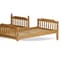 Colonial Wooden Single Bunk Bed In Waxed Pine_4