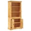 Croydon Wooden Display Cabinet With 2 Doors In Brown_3