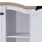 Croydon Wooden Wardrobe With 3 Doors In White And Brown_4
