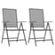 Elon Small Square Steel 3 Piece Garden Dining Set In Anthracite_4