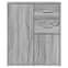 Exeter Wooden Sideboard With 2 Doors 2 Drawers In Grey Sonoma_3