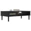 Fenland Wooden Coffee Table With 1 Drawer In Black_2