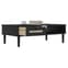Fenland Wooden Coffee Table With 1 Drawer In Black_3