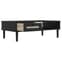 Fenland Wooden Coffee Table With 1 Drawer In Black_5