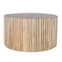 Hailey Carved Mango Wood Coffee Table Round In Natural Oak_2
