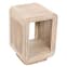 Hailey Carved Mango Wood Side Table In Natural Oak_2
