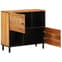 Harwich Acacia Wood Storage Cabinet With 2 Doors In Natural_3