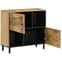Harwich Mango Wood Storage Cabinet With 2 Doors In Natural_2