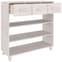 Hull Wooden Console Table With 3 Drawer In White_5