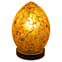 Izar Small Bronze Flower Egg Design Mosaic Glass Table Lamp_2
